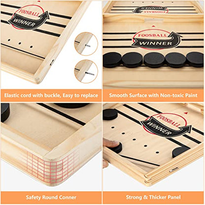 wooden table hockey – foosball
