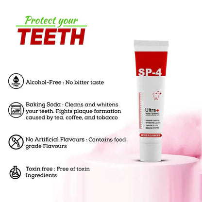 teeth whitening toothpaste