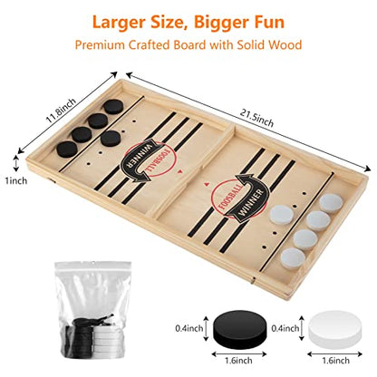 wooden table hockey – foosball